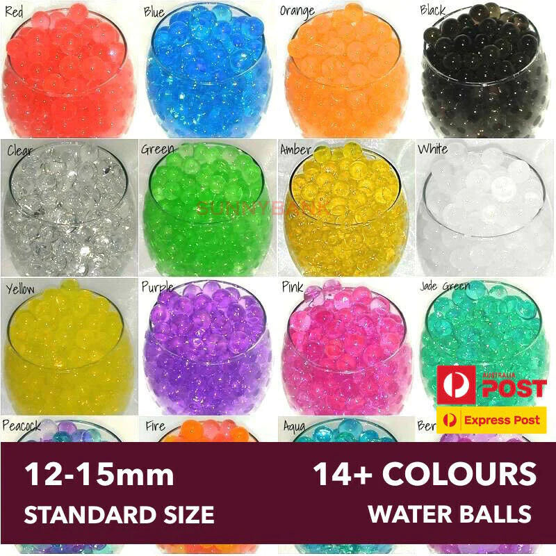 Clear Orbeez Water Seeds Balls Crystal Soil Jelly Gel Beads