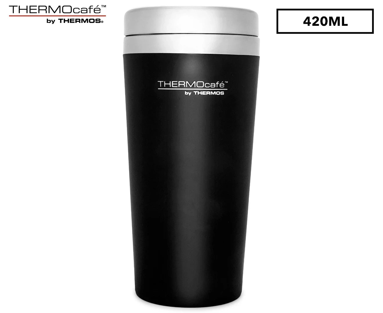 THERMOcafe 420mL Everyday Travel Tumbler - Black