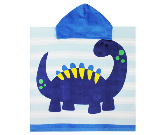 Onkaparinga Kids' Hooded Beach Towel - Dino