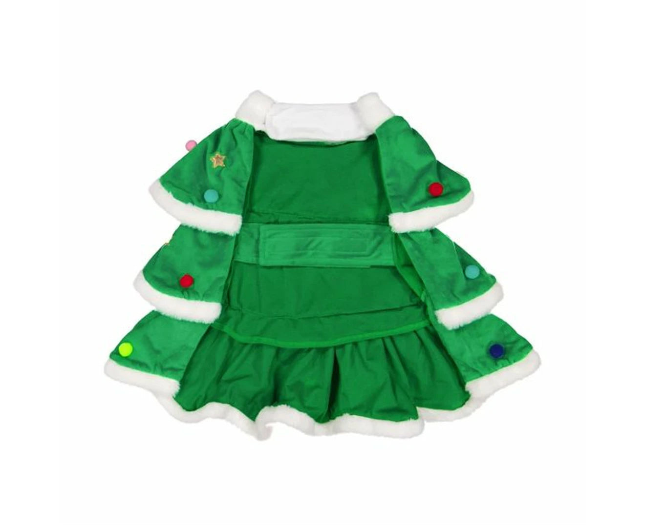 Pet Costume Christmas Tree Cape, Large/Extra Large - Anko