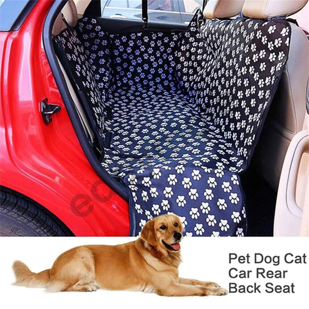 Pet Back Car Seat Cover Hammock Nonslip Dog Puppy Cat Waterproof Rear Large