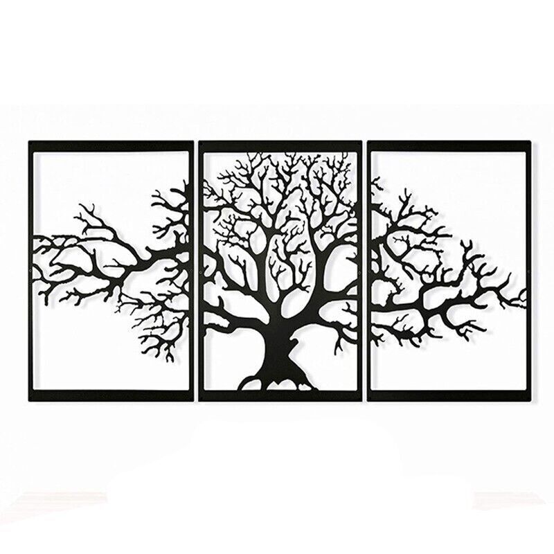 Tree of Life Metal Wall Art Hanging Sculpture Home & Garden Decoration Sculpture