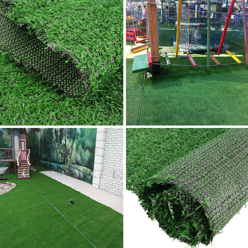 Artificial Grass Synthetic Soft Fake Lawn Turf