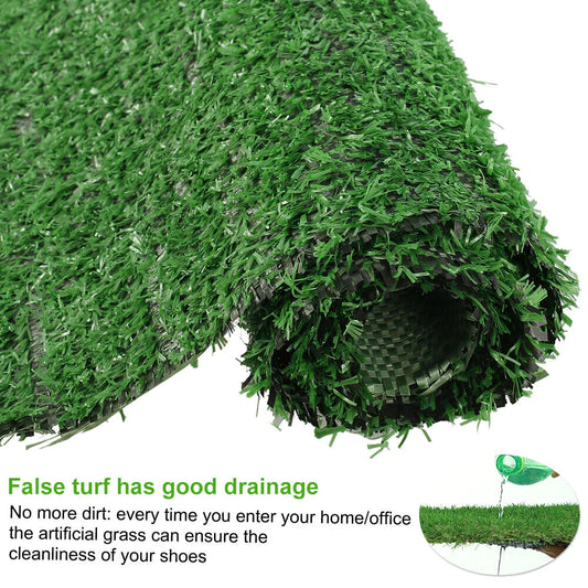 Artificial Grass Synthetic Soft Fake Lawn Turf