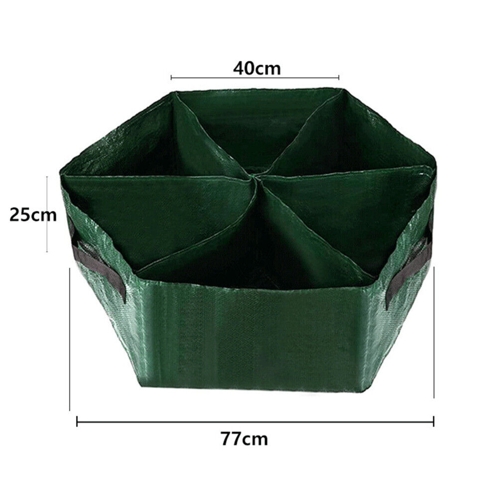 PE Garden Planter Raised Bed Raised Vegetable Grow Bags for Gardening Planting