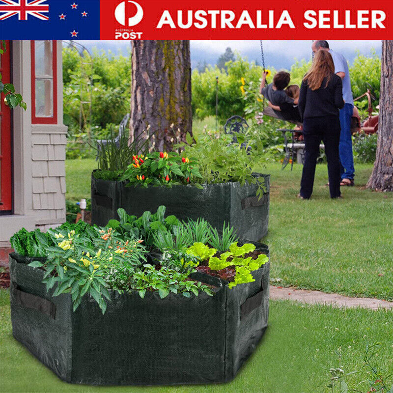 PE Garden Planter Raised Bed Raised Vegetable Grow Bags for Gardening Planting