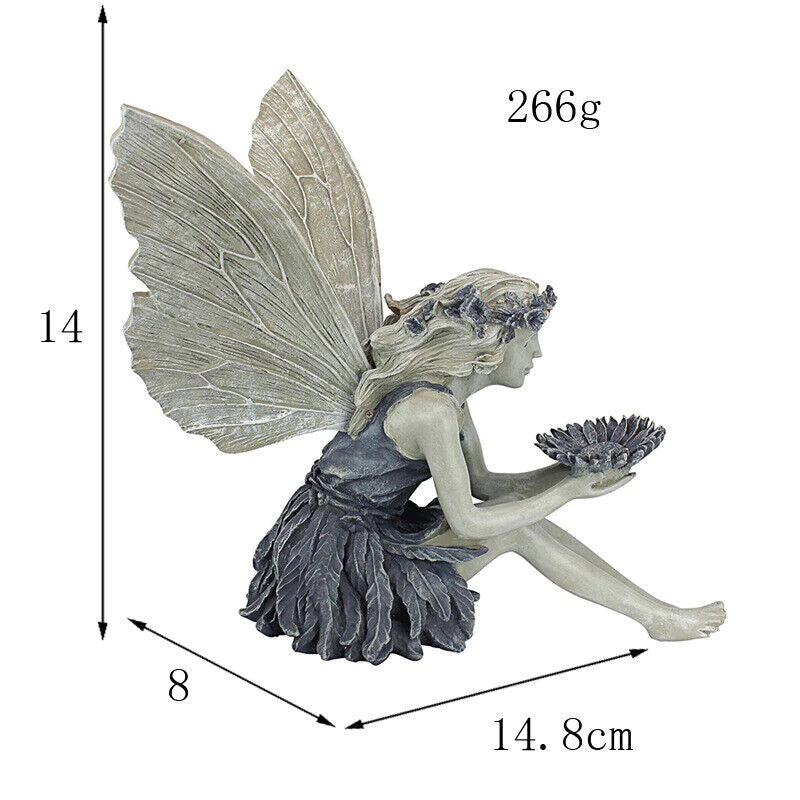 Garden Sitting Fairy Statue